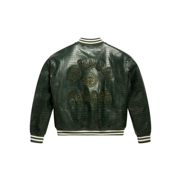 Crocodile Varsity Jacket