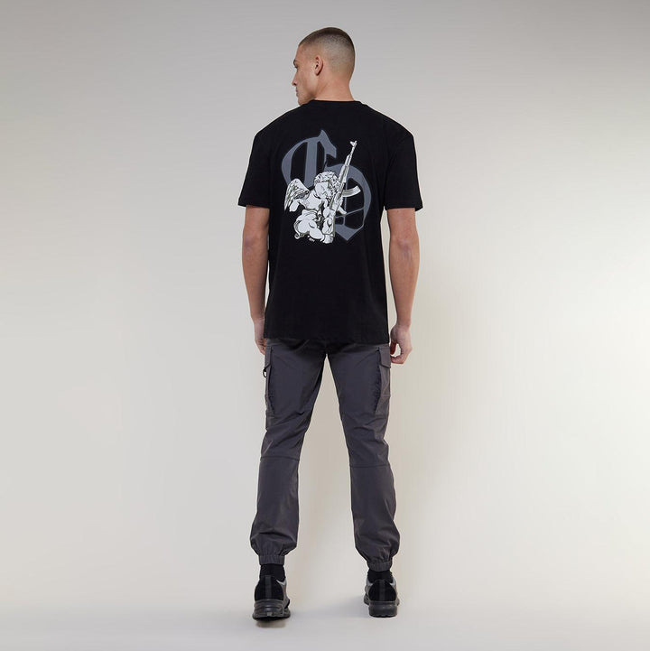 BAD ANGEL T-SHIRT - BLACK