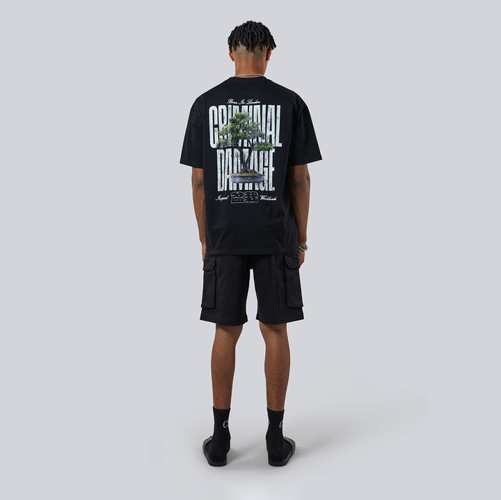 BONSAI GRAPHIC TEE - BLACK