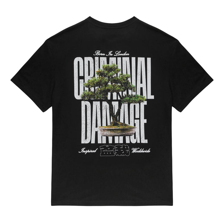 BONSAI GRAPHIC TEE - BLACK