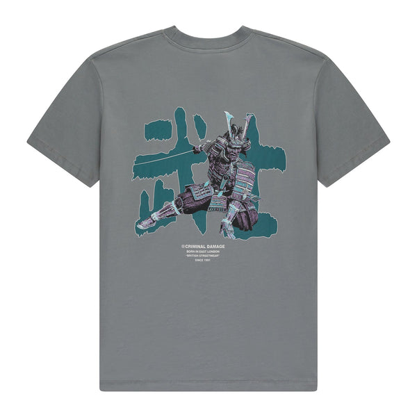 BORN IN EAST GRAPHIC TEE - GREY