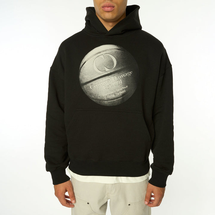 Basketball Hoodie-Criminal Damage Store