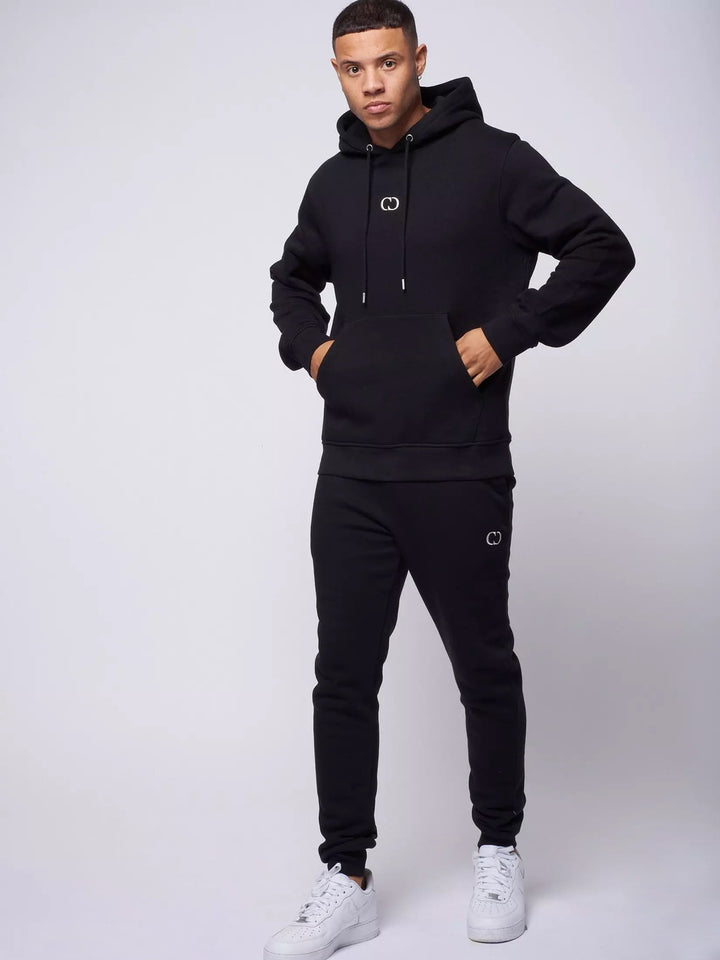 ECO ESSENTIAL RECYCLED JOGGER - BLACK