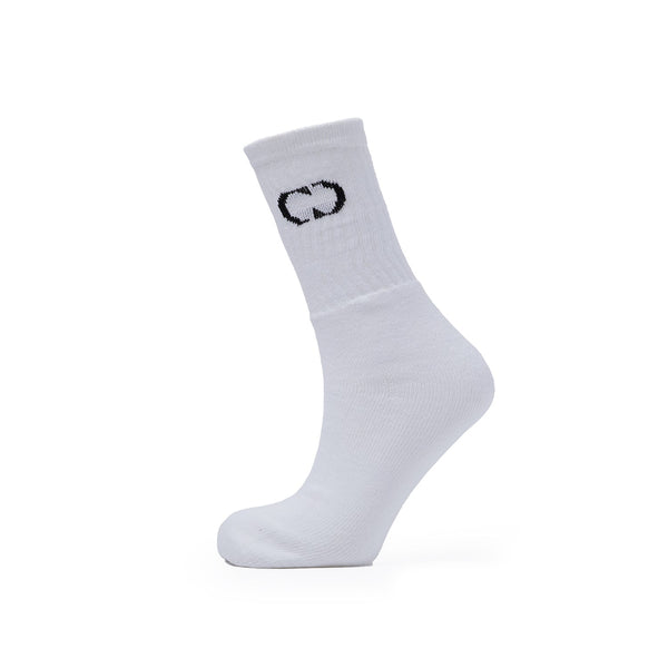 LOGO SOCKS 3 PACK - WHITE