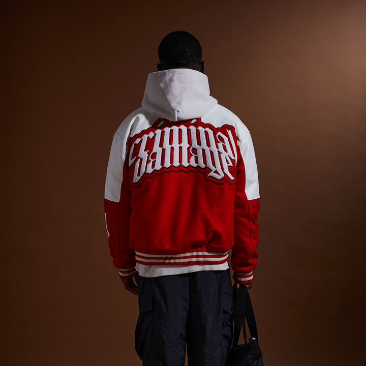 Letterman Jacket-Criminal Damage Store