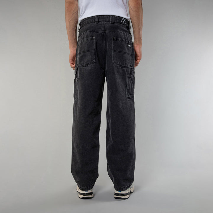 MERCER PANT - GREY ACID WASH