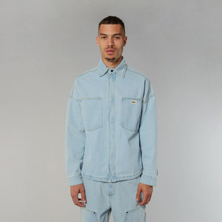 MERCER SHIRT - STONE WASH