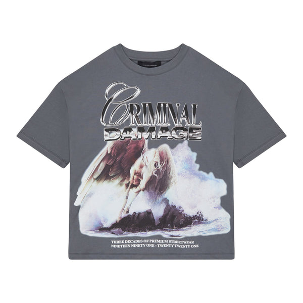 PEGASUS POSTER TEE - GREY