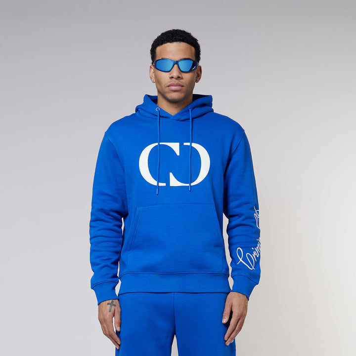 SIGNATURE WRAPPING HOOD - COBALT BLUE