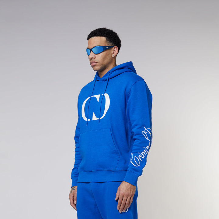 SIGNATURE WRAPPING HOOD - COBALT BLUE