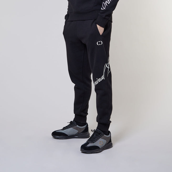 SIGNATURE WRAPPING JOGGER - BLACK