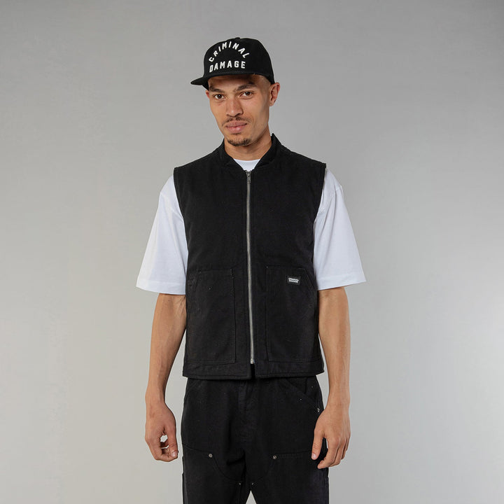 WORKWEAR VEST - BLACK