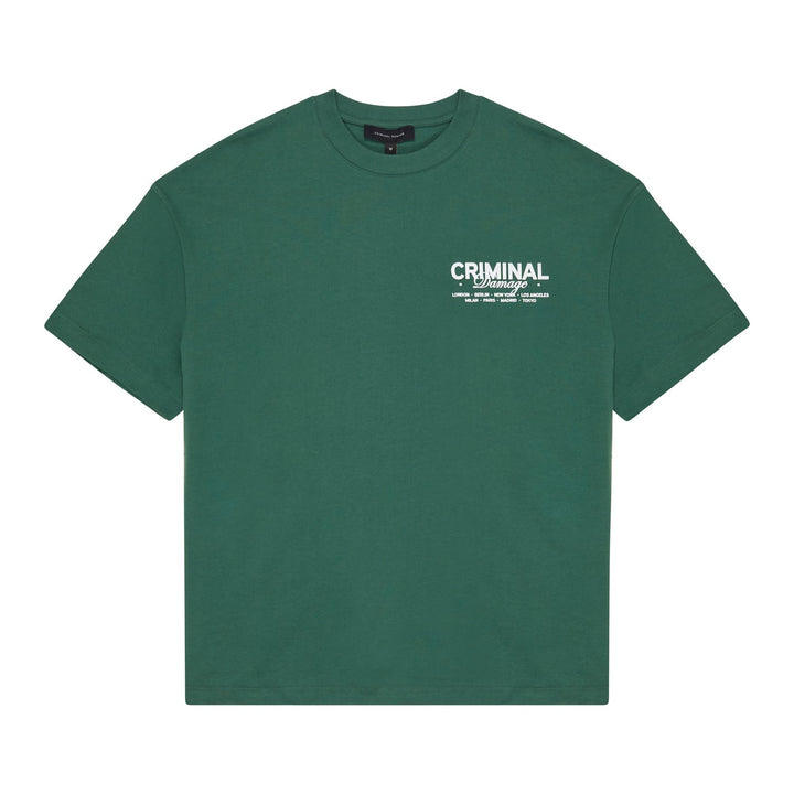 WORLDWIDE TEE - GREEN