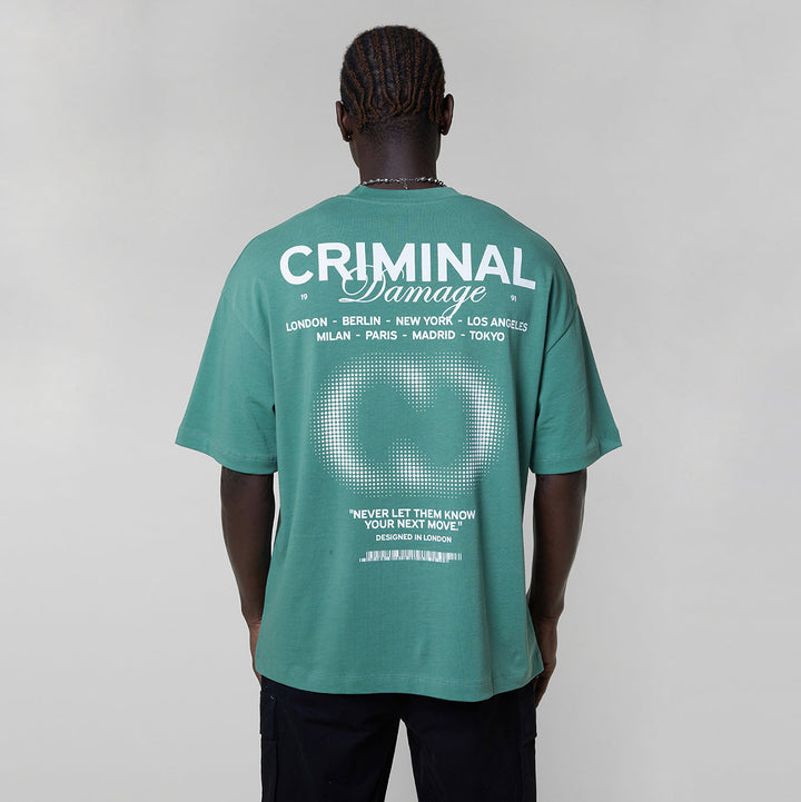 WORLDWIDE TEE - GREEN