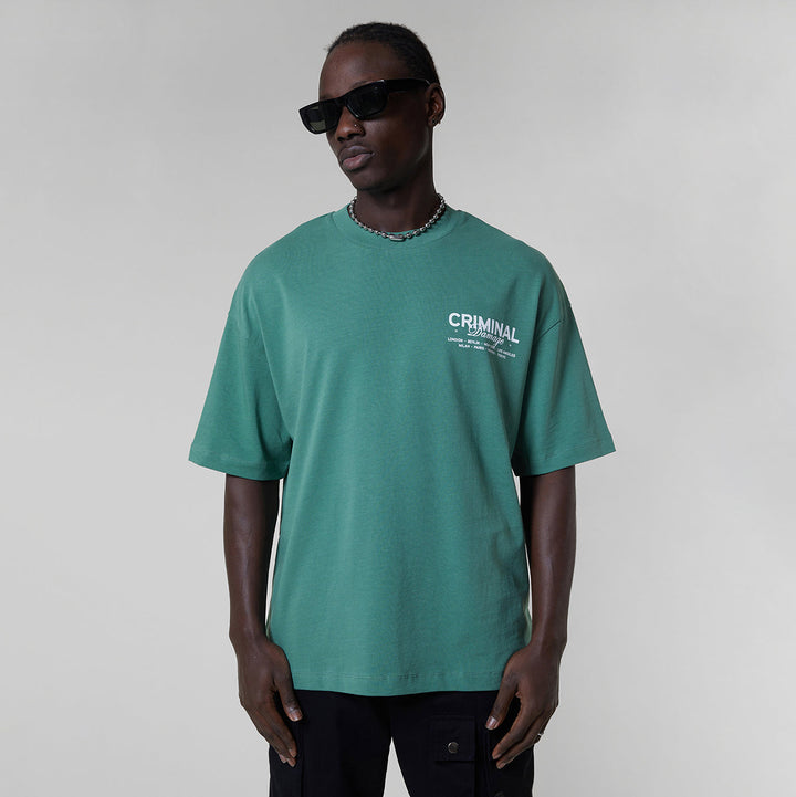 WORLDWIDE TEE - GREEN