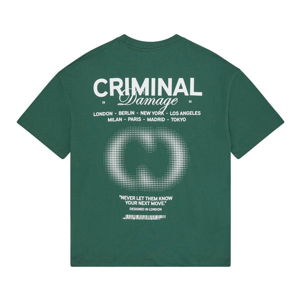 WORLDWIDE TEE - GREEN