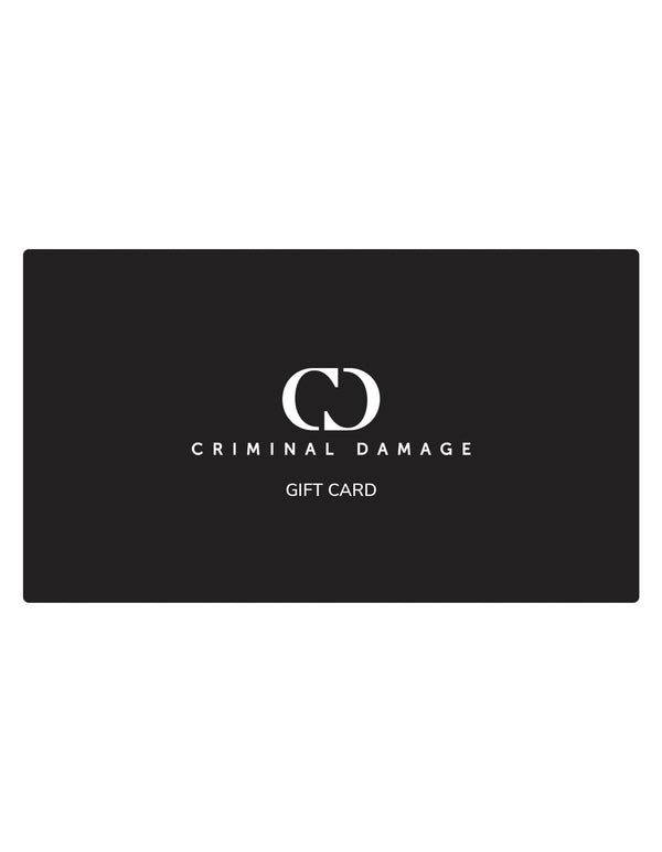 Criminal Damage Store £30 Criminal Damage Gift Cards