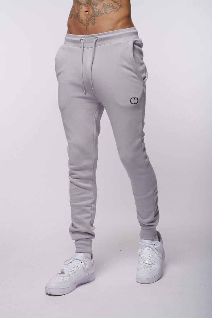 Criminal Damage Store JOGGERS ECO ESSENTIAL RECYCLED JOGGER - LIGHT GREY